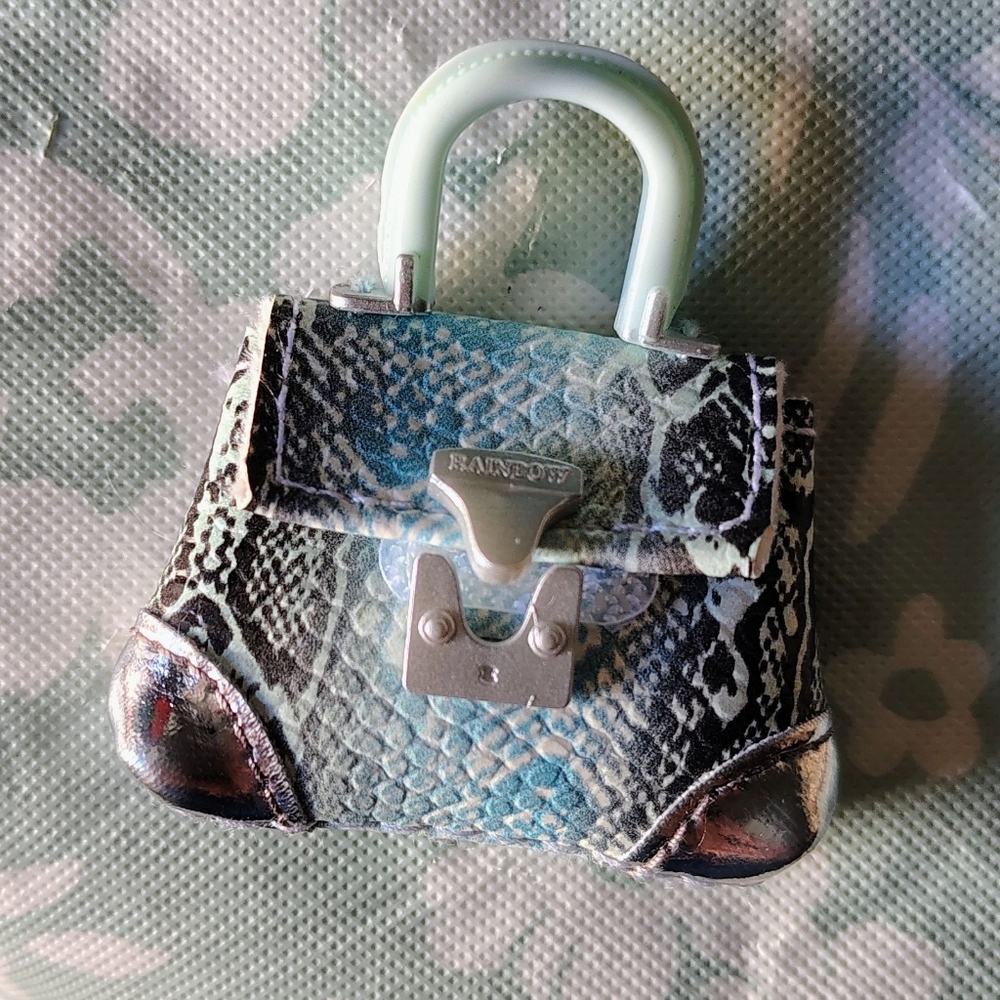 Rainbow High Snakeskin Bag For Dolls